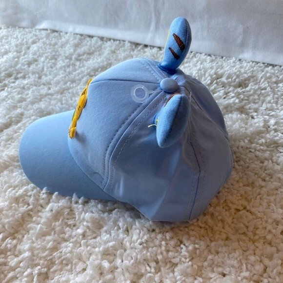 Children's Ball Cap. Blue Multi. One Size. Animal Design. Adjustable Velcro. - Picture 9 of 9